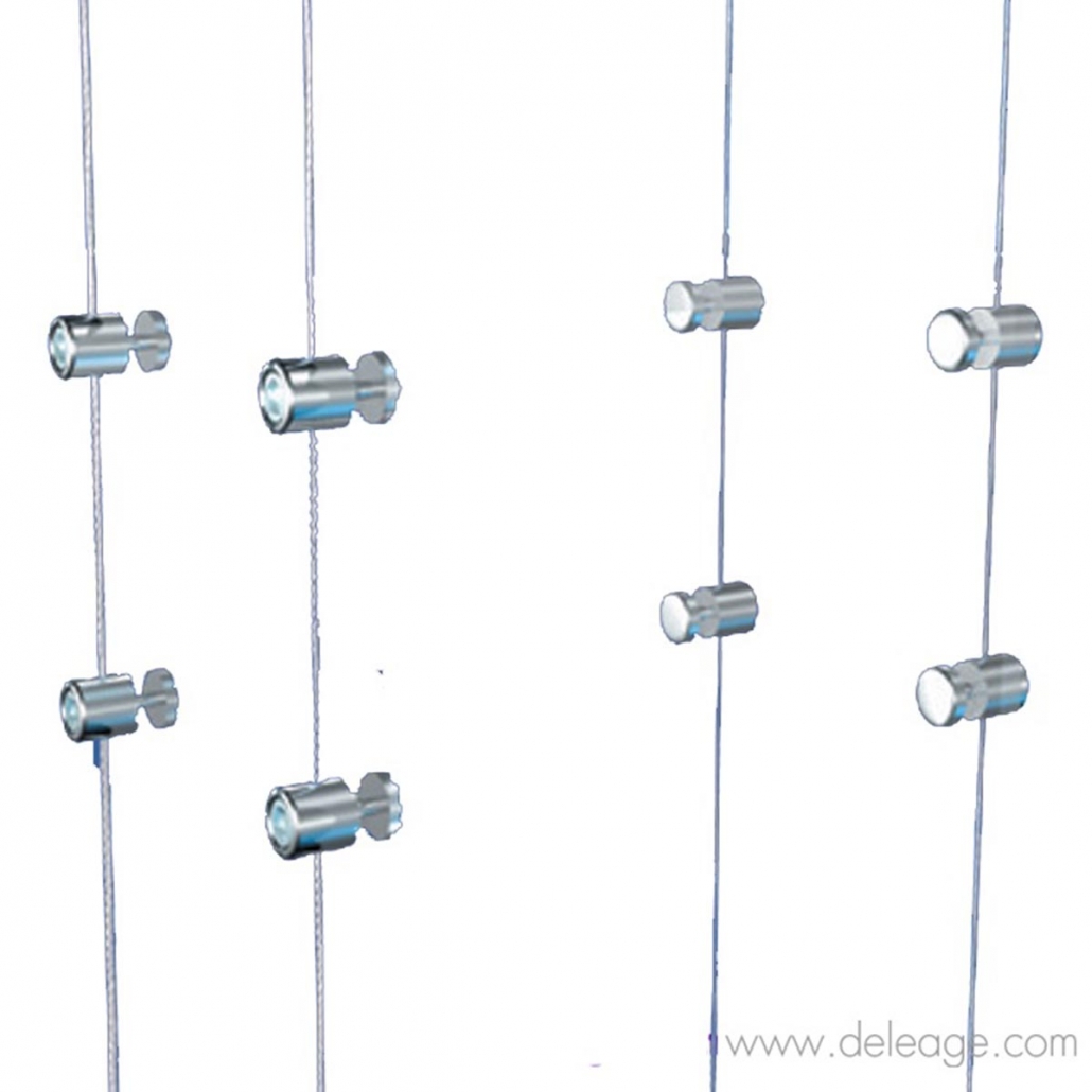 Kit câble suspendu Sol et Plafond - Accessoires de fixation pour  l'affichage et la signalétique - Altumis